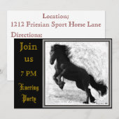 Kuering Party Einladung (Vorne/Hinten)