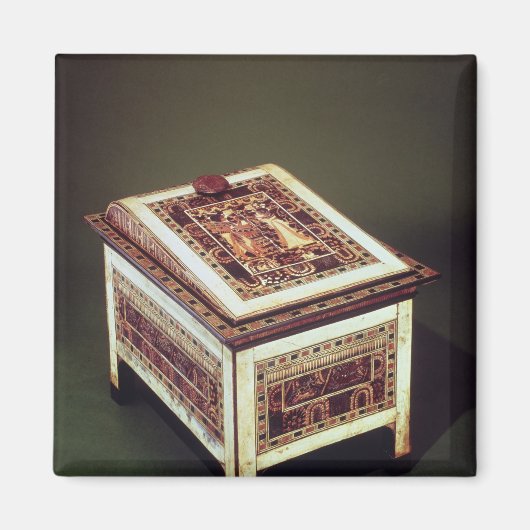 Kuffer, aus dem Grab von Tutankhamun Magnet (Vorne)