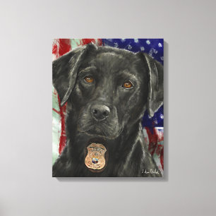 kuffs abschließend! leinwanddruck