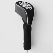 Kuga-Enzianrad Golf Headcover (angewinkelt)