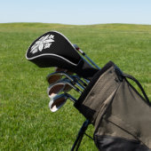 Kuga-Enzianrad Golf Headcover (In SItu)