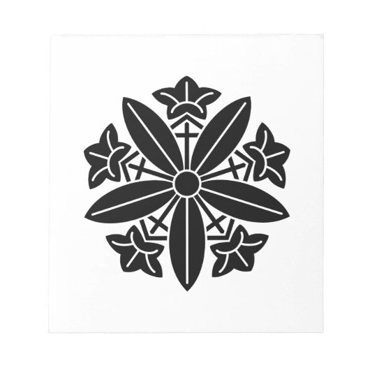 Kuga-Enzianrad Notizblock (Vorderseite)