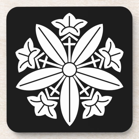 Kuga-Enzianrad Untersetzer (Vorderseite)