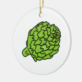 Kugel-Artischocke Keramikornament (Links)