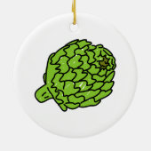 Kugel-Artischocke Keramikornament (Hinten)