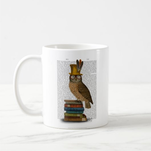 Kugel auf Büchern Kaffeetasse (Links)