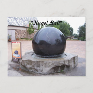 Kugel Ball Postkarte
