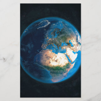 Kugel DayNight Europa Briefpapier