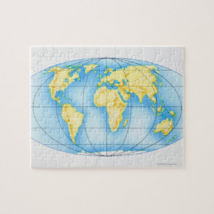 Kugel der Welt Puzzle