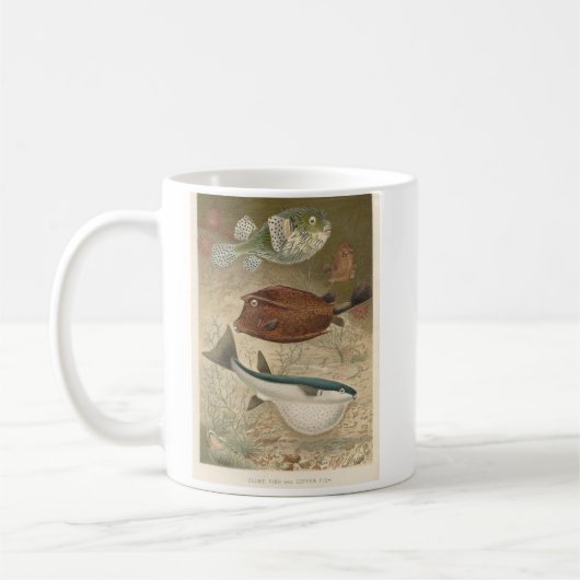 Kugel-Fisch-u. Kisten-Fisch-BuchhandlungPromo Kaffeetasse (Links)