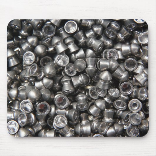 Kugel-Gewehr-Munition - Führungs-Scharf-Spitzen Mousepad (Vorne)