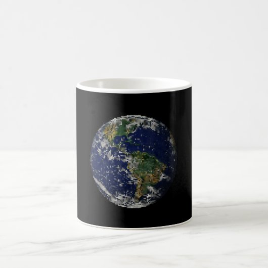 Kugel in Punkten Kaffeetasse (Mittel)