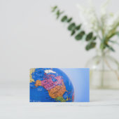 KUGEL-LEHRER-VISITENKARTE VISITENKARTE (Stehend Vorderseite)