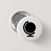 "Kugel-" Piktogramm-Knopf Button (Vorne & Hinten)