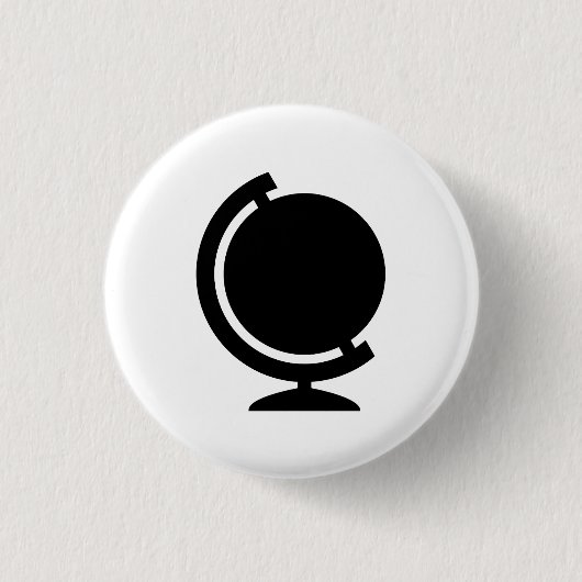"Kugel-" Piktogramm-Knopf Button (Vorderseite)