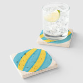 Kugel Steinuntersetzer (Seitenansicht)