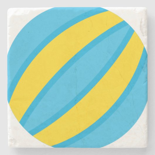 Kugel Steinuntersetzer (Vorderseite)