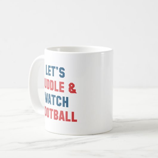 Kugel und Fußball Kaffeetasse (Vorderseite Links)