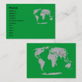 Kugel-Visitenkarte Visitenkarte (Vorne/Hinten)