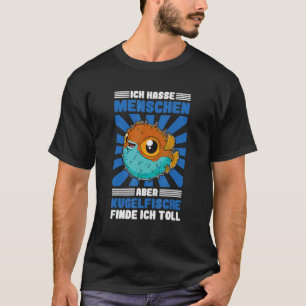 Kugelfisch Aquarist Biologe Fugo Biologie 6 T-Shirt