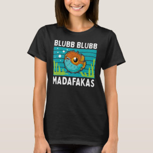 Kugelfisch Aquarist Biologe Fugo Biologie 8 T-Shirt