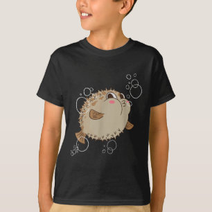 Kugelfisch Blowfish Blasen T-Shirt