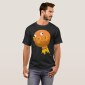Kugelfisch fliegt T-Shirt (Vorne ganz)