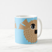 Kugelfisch Kaffeetasse (VorderseiteRechts)