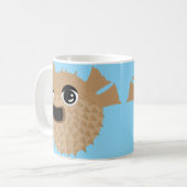 Kugelfisch Kaffeetasse (Vorderseite Links)