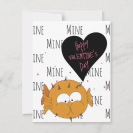 Kugelfisch Lustig Niedlich „Du bist Spitze“ Wortsp Karte