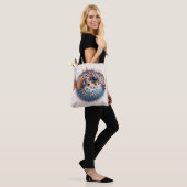 Kugelfisch Lustige Meerestiere Kunst Tasche (Am Model)