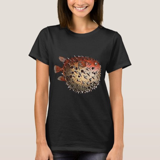 Kugelfisch T-Shirt (Vorderseite)