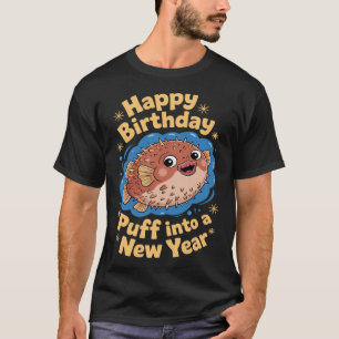 Kugelfisch Wird Aufblasen Süßer Humor ( T-Shirt