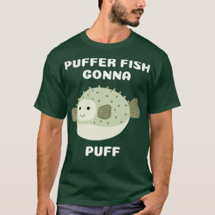 Kugelfisch wird aufgeblasen T-Shirt