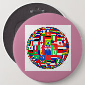Kugelflaggen Button (Vorne & Hinten)