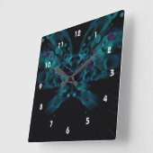 Kugelfliege Quadratische Wanduhr (Winkel)