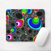 Kugelförmiger Regenbogen - Fraktal Mousepad (Mit Mouse)