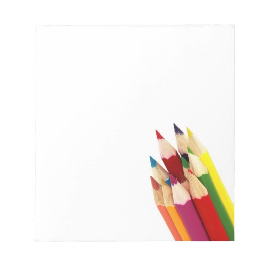 Kugelgelbe Stifte Notepad Notizblock (Vorderseite)
