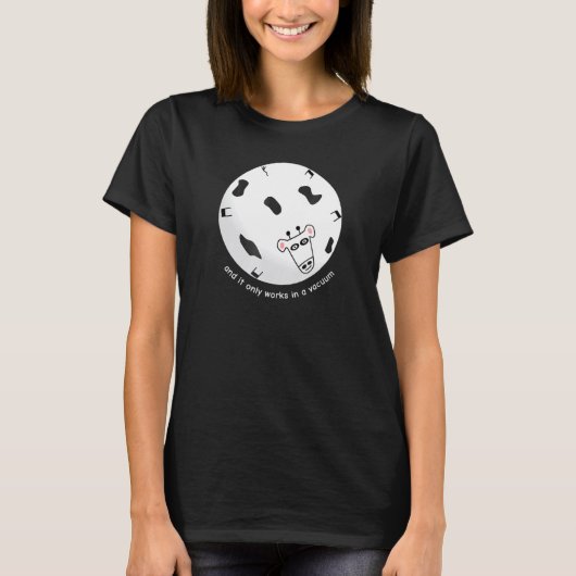 Kugelkuh-Physik T-Shirt (Vorderseite)
