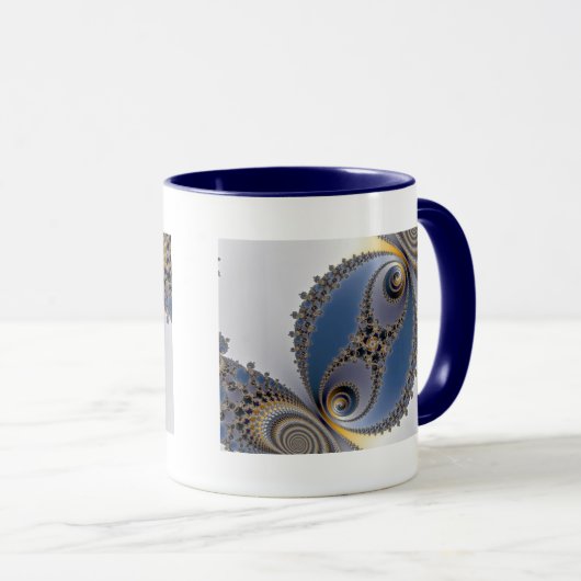 Kugellager - Fraktal-Tasse Tasse (VorderseiteRechts)