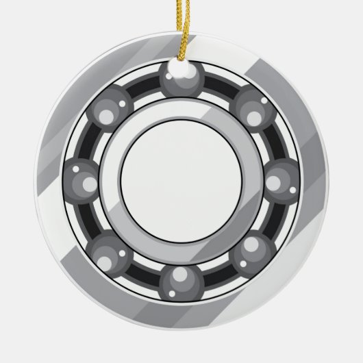 Kugellager Keramik Ornament (Vorne)