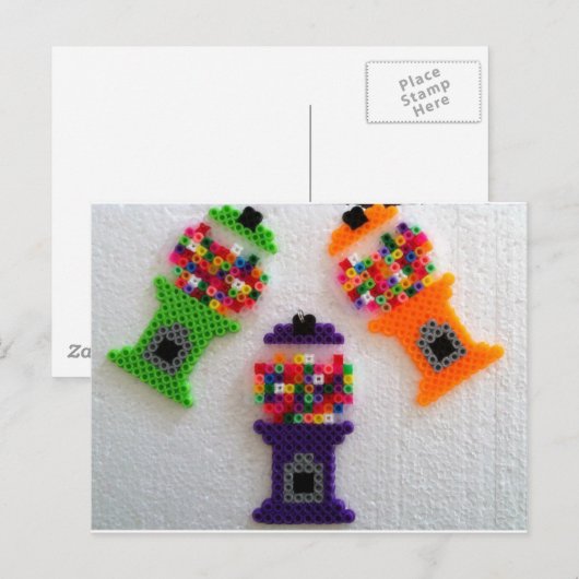 Kugelmaschine Postkarte (Vorne/Hinten)