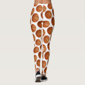 Kugelmuster| Cooles Sportgeschenk Leggings (Rückseite)