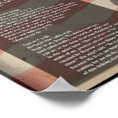 Kugeln für einen Heimat Poster (Ecke)