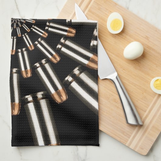 Kugeln Geschirrtuch (Viertel Falte)