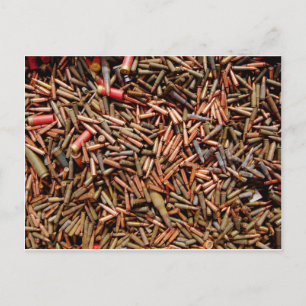 Kugeln, Munition Postkarte