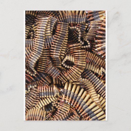 Kugeln, Munition Postkarte (Vorderseite)