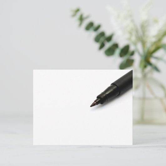 Kugelschreiber Postkarte (Stehend Vorderseite)