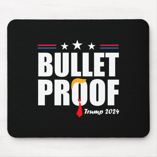 Kugelsicherer Trump Mousepad (Vorne)