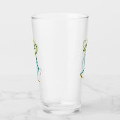 Kugelstoß Stickman Glas (Rechts)